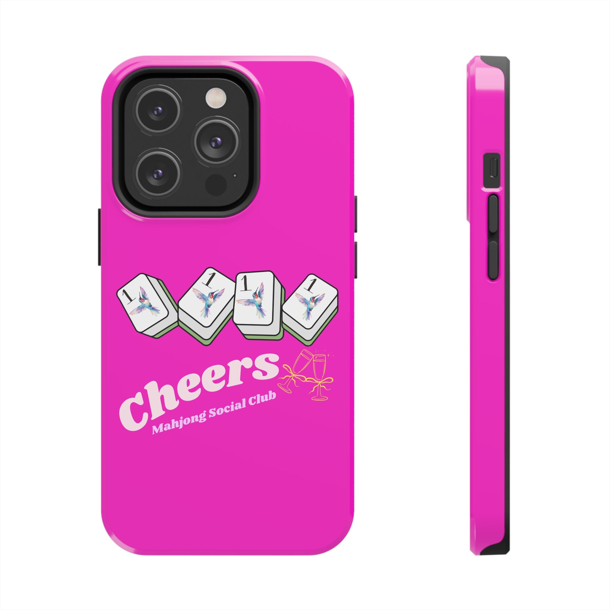 Mahjong Cheers- Pink