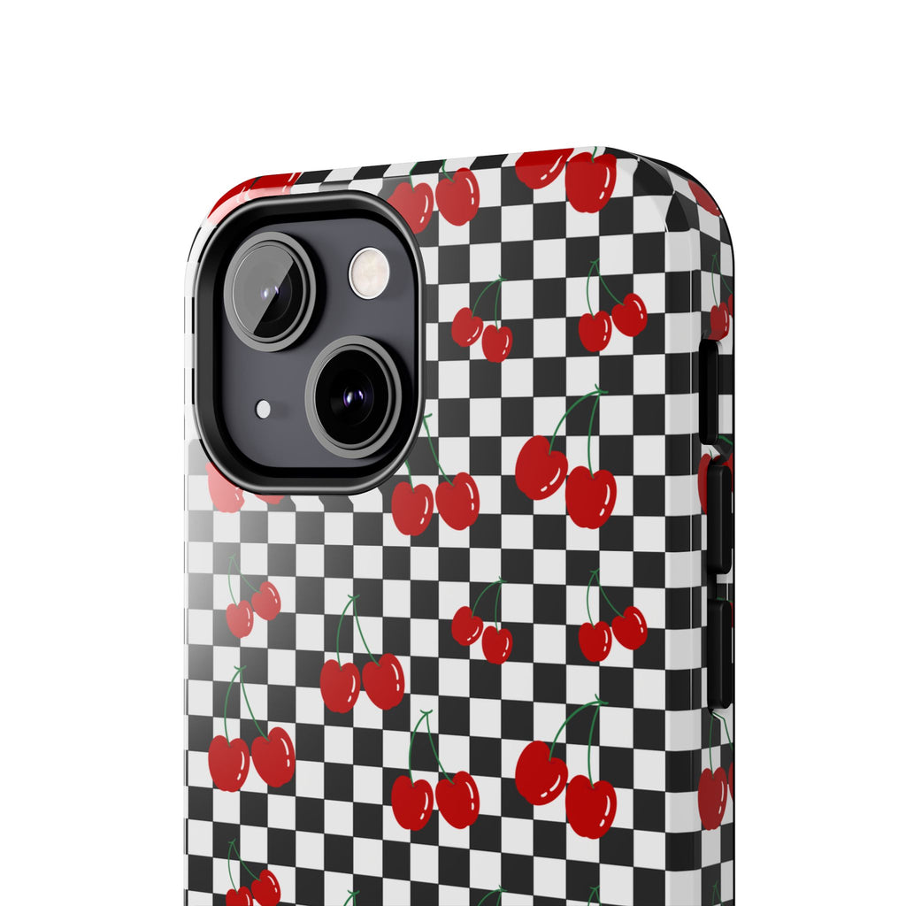 Black and White Checkered Cherries