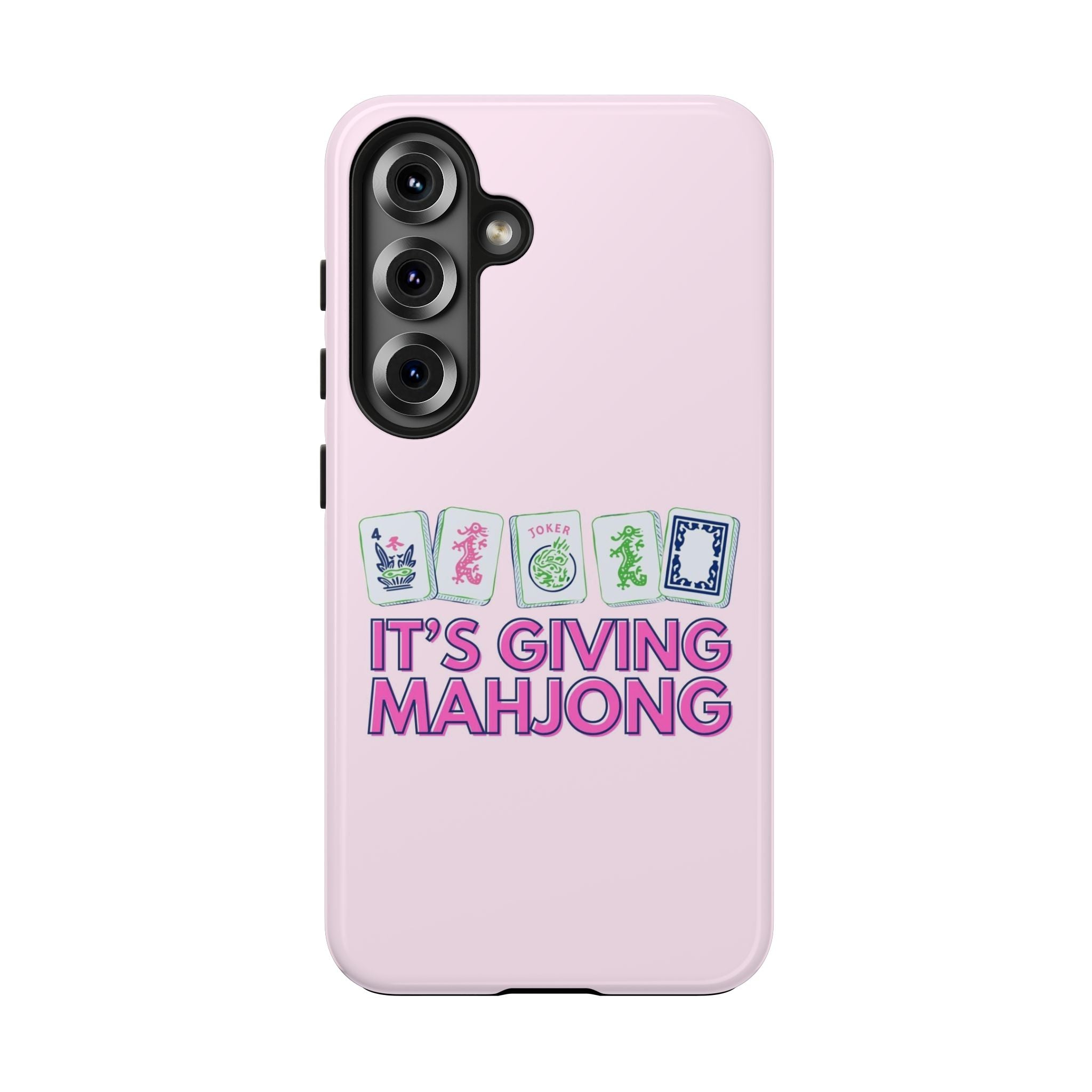 Mahjong- Pink