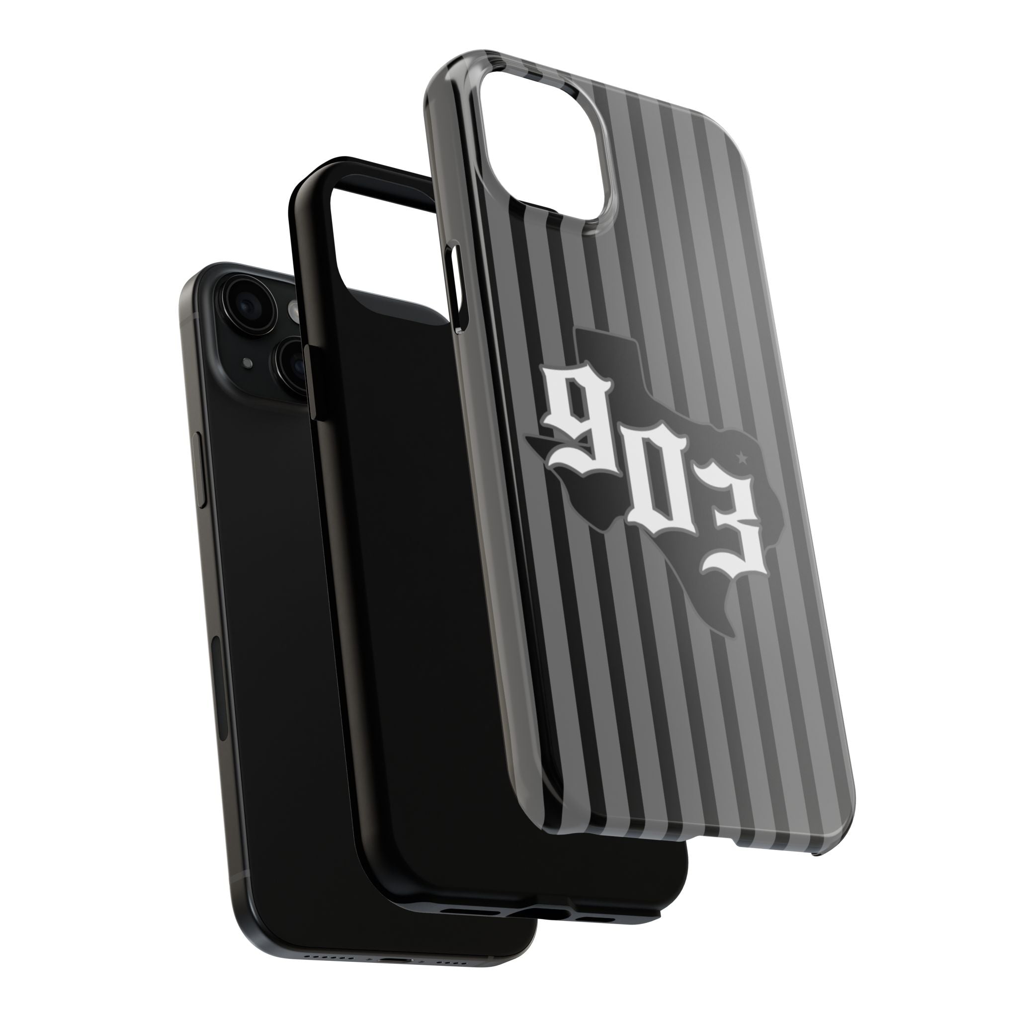 903- Black Pinstripe