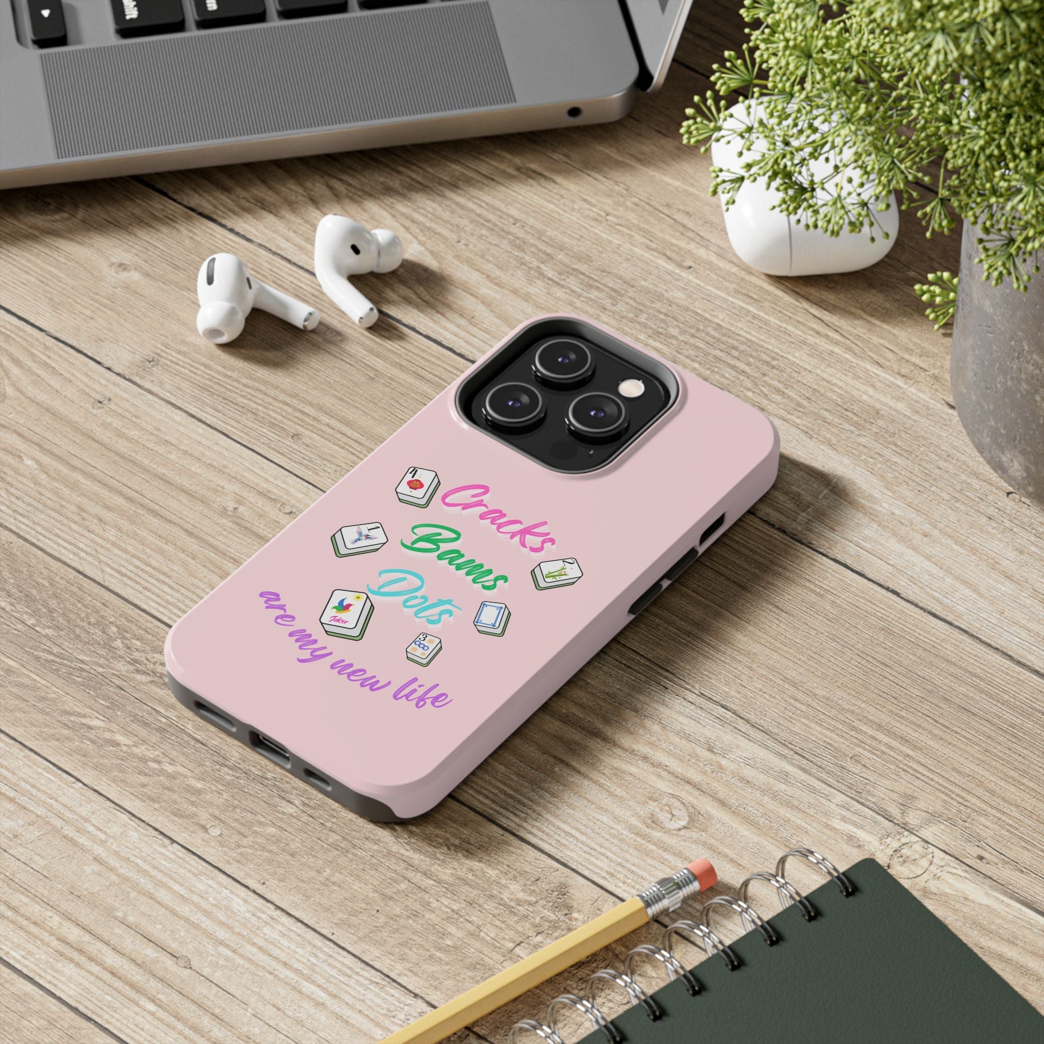 Mahjong- Pink 2