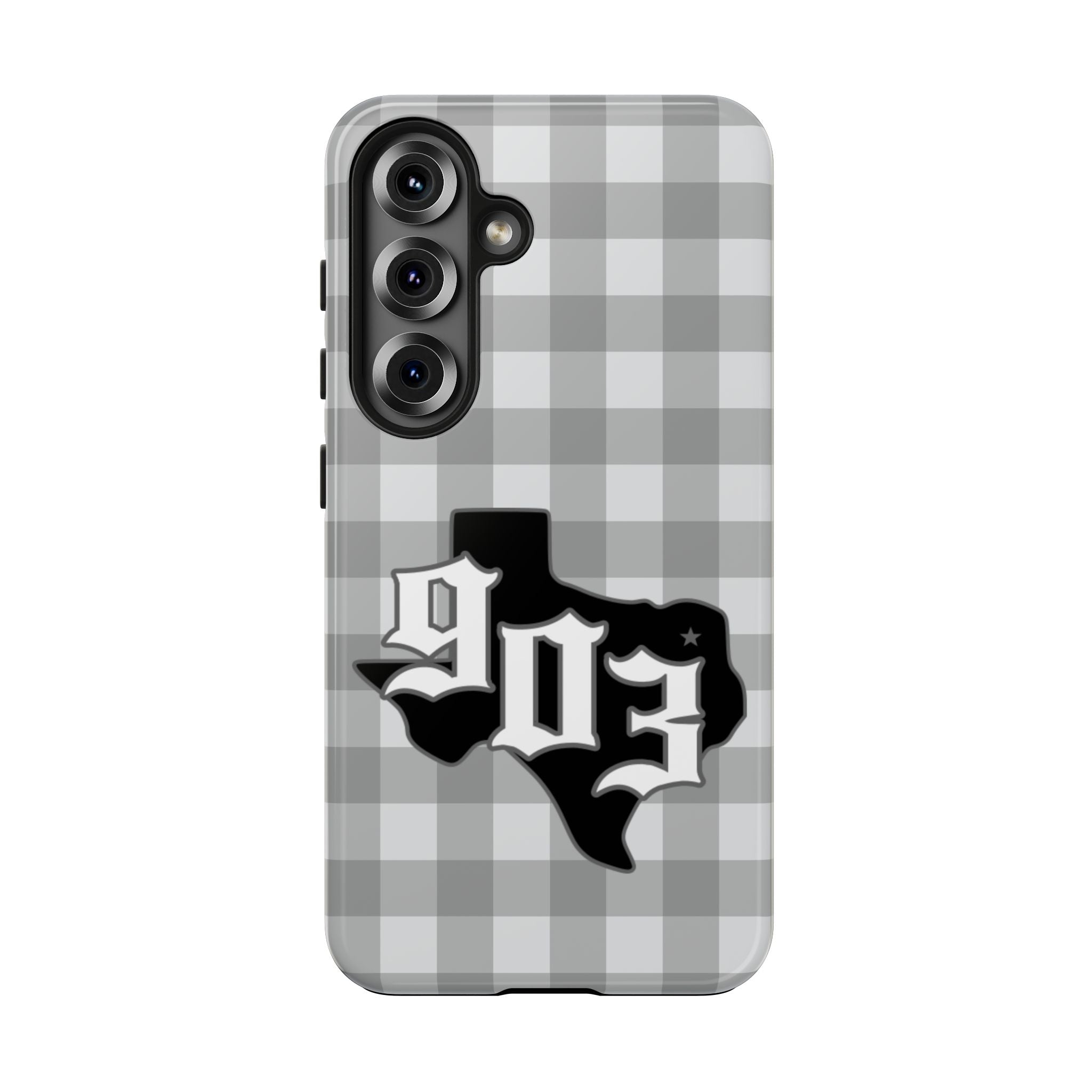 903- Gray Checkered