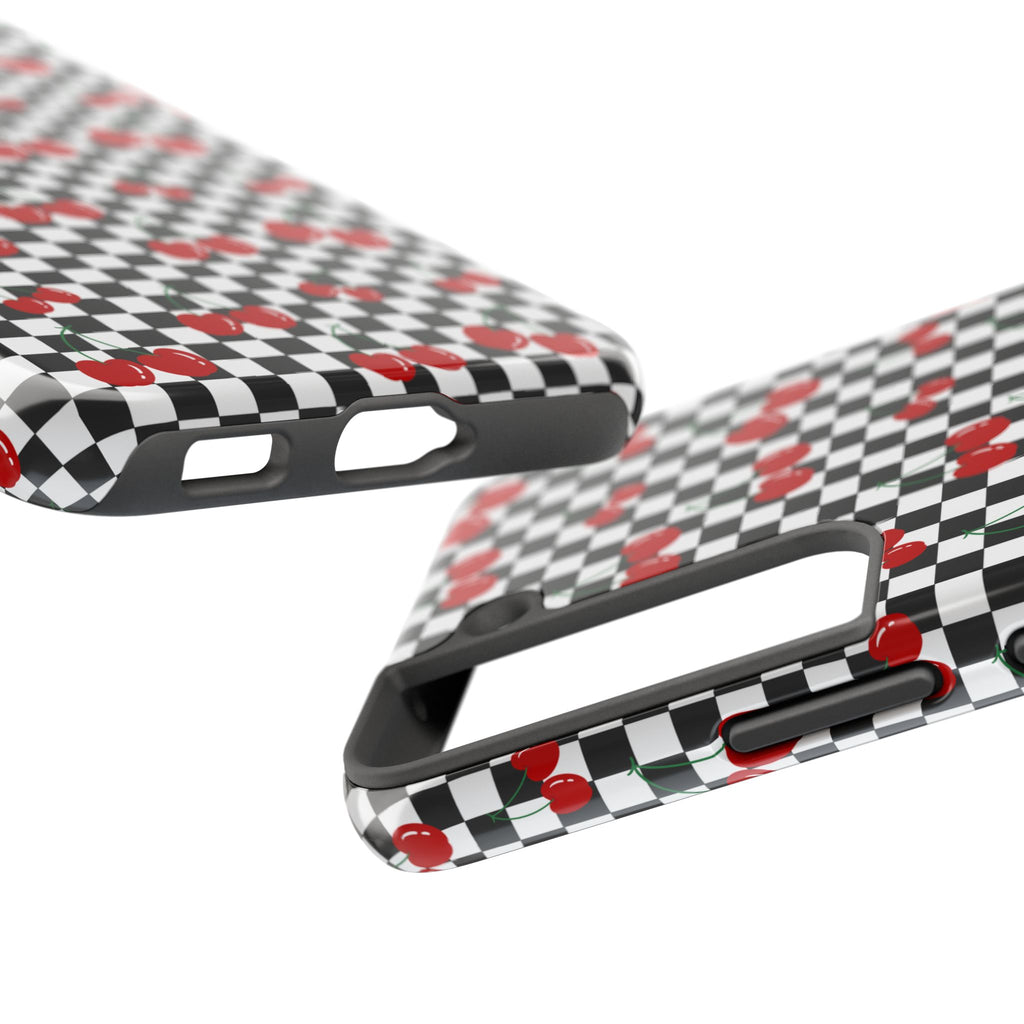Black and White Checkered Cherries