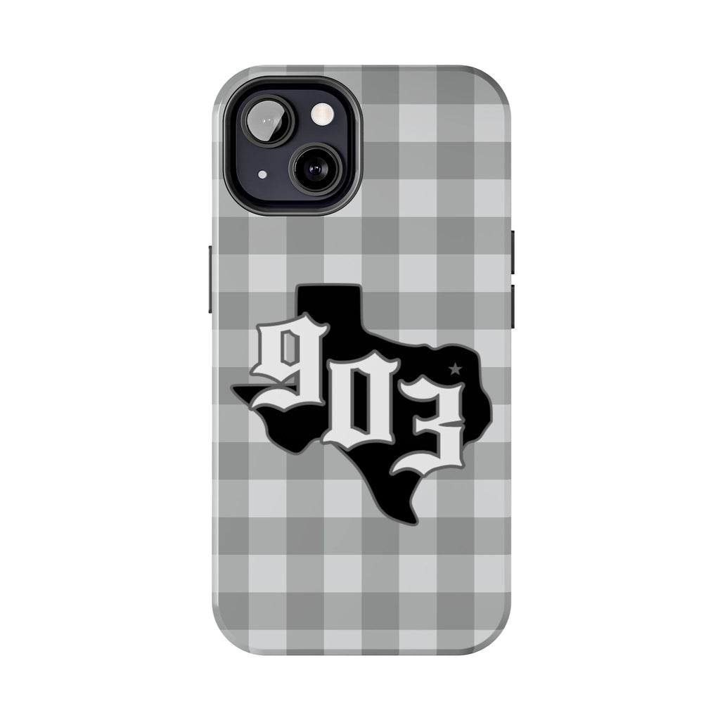903- Gray Checkered