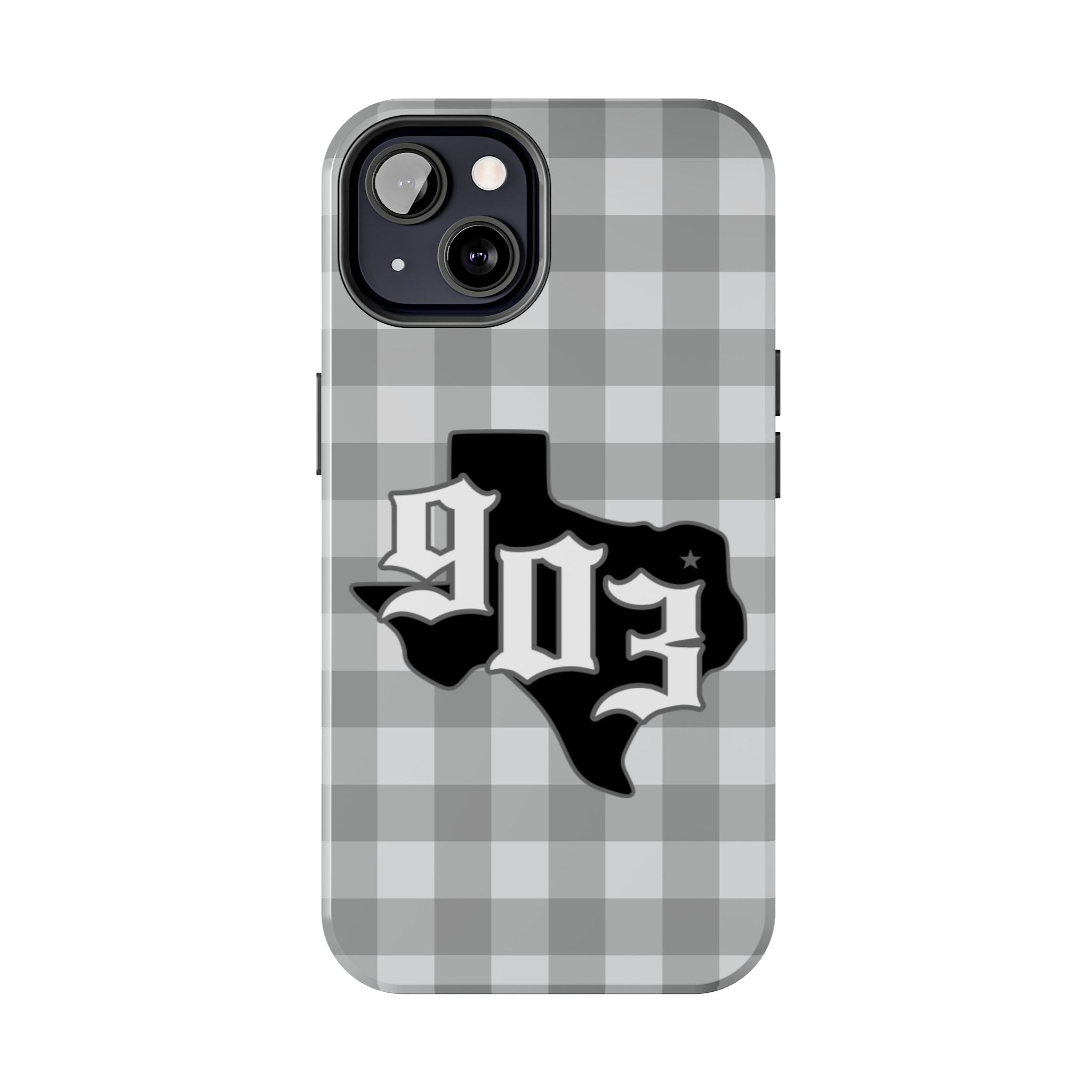 903- Gray Checkered