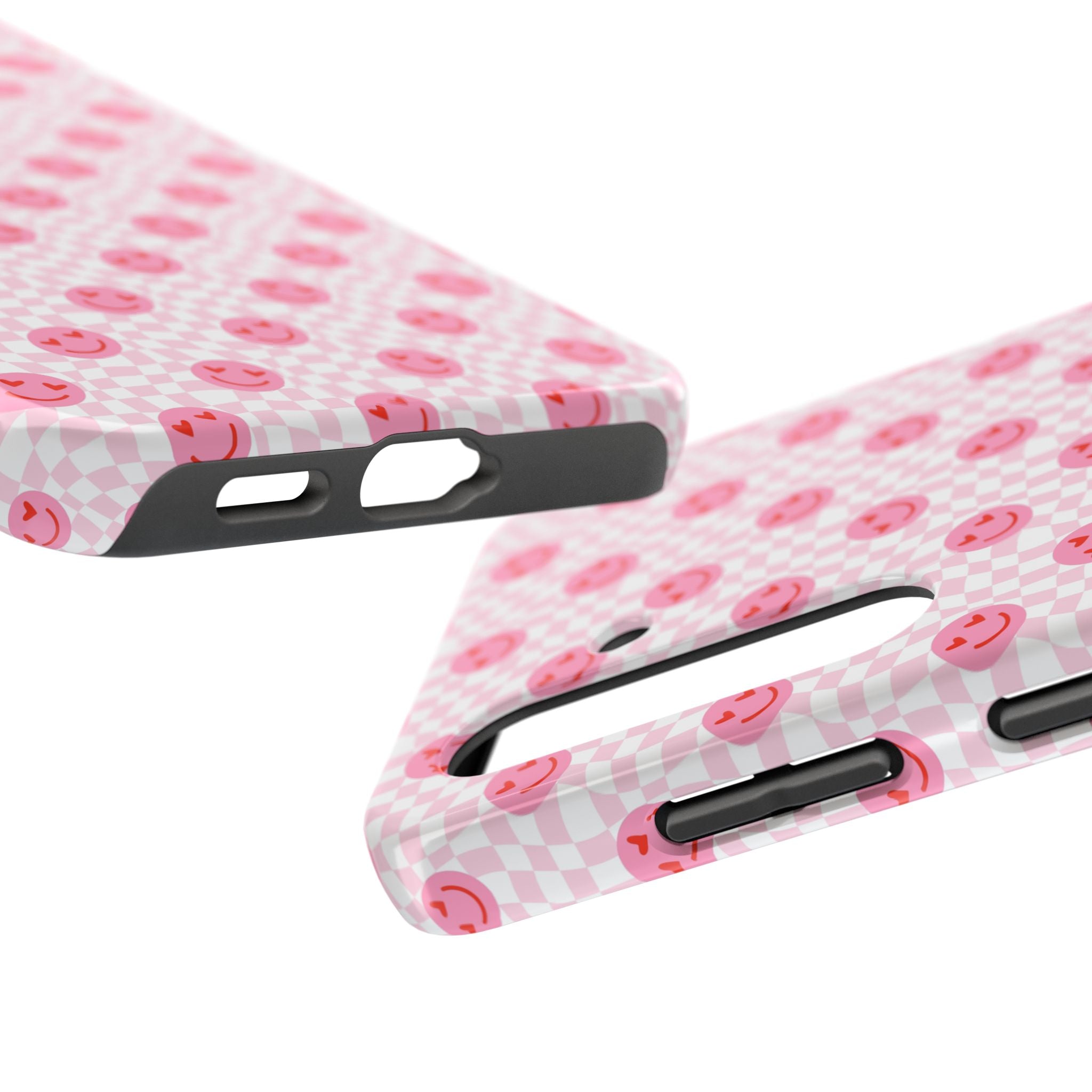 Pink Smiley Phone Case